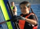 Zosia Marzec z Katowic. Od trzech lat wraz z mamą przyjeżdża na kurs windsurfingu do Chorwacji. W tym roku na przygodę z deską namówiła tatę. 