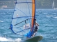 Kajtek przez dwa tygodnie zdobywał kolejne stopnie windsurfingowego wtajemniczenia. 