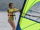 Wiktoria podczas regat objawiła swój wielki windsurfingowy talent.