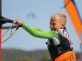 Kuba - multisportowiec z Gliwic -  ambitnie podszedł do nauki pływania na windsurfingu. Jego rodzice zainwestowali w delfinka:)